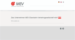 Desktop Screenshot of m-e-v.at